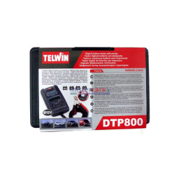 Telwin DTP800 - Tester digitale intelligente per batterie auto + stampante