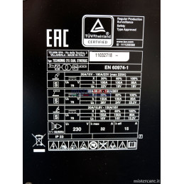 Telwin Technomig 215 Dual Synergic