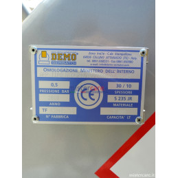 Demo Tank Fuel E55/E80