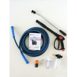 BM2 Sally Plus 140/10 M - Idropulitrice professionale ad acqua calda (140 Bar - 10 lt/min) con bruciatore a gasolio