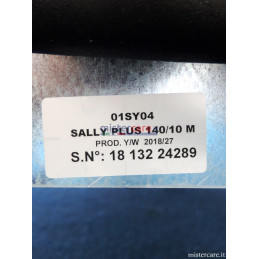 BM2 Sally Plus 140/10 M - Idropulitrice professionale ad acqua calda (140 Bar - 10 lt/min) con bruciatore a gasolio