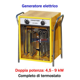 Master B 9 IT - Generatore d'aria calda elettrico trifase (4,5 - 9 kW)