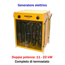 Master B 22 IT - Generatore d'aria calda elettrico trifase (11 - 22 kW)