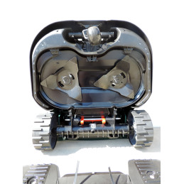 Robomow RS635 - Robot rasaerba 3.500 m/q, con GSM, ruote maggiorate, doppia lama