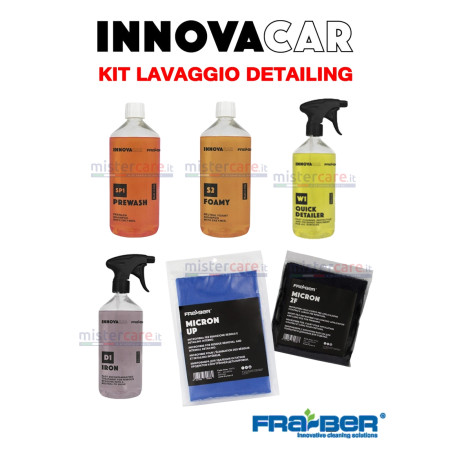 Fra-Ber - Kit prodotti PRELAVAGGIO auto detailing (INNOVACAR) 