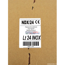 Procar NDX 24 - Serie INOX - Nebulizzatore (24 litri) completo di lancia e tubo - NDX/24
