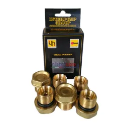 Interpump Kit 4 - Tappi in ottone + oring per pompa idropulitrice