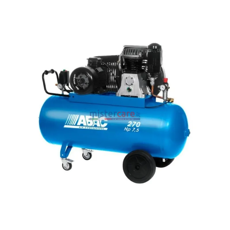 Abac Pro B6000 270 CT7,5 - Compressore bistadio cinghiato (827 lt/min)