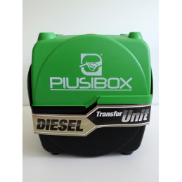 PiuSi Box 12V Basic - Kit travaso gasolio 45 litri minuto con accessori (pistola, tubo, cavi,tubo aspirazione, valvola) - F0023100A